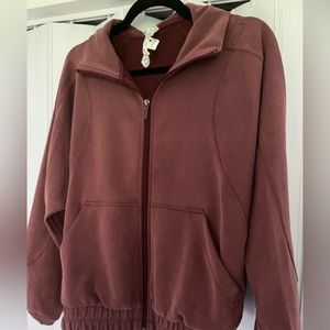 Lululemon Funnel Neck Zip Up